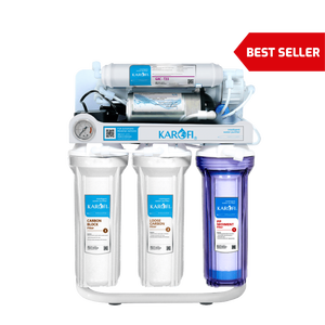 Karofi 7 Stage Domestic Reverse Osmosis <b>Water</b> <b>Purifier</b> Under Counter <b>Water</b> Filter System with High Efficiency RO Membrane - Product Image 2
