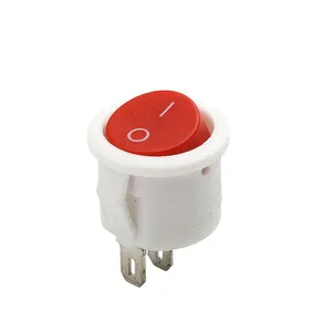 DC 12V Car BOAT MOTORCYCLE small switch without led light 2 Pin electric power on off switch