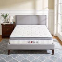 Matelas à ressorts ensachés en mousse, matelas de lit d'hôtel, confort, haute élasticité et bonne résilience, design sans odeur