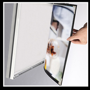 Hút từ khung nhôm hộp Đèn độ sáng cao Đèn Diode siêu mỏng treo hộp đèn quảng cáo - Product Image 4