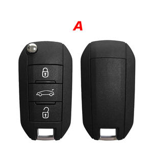 CS009052 Remplacement 3 Bouton À Distance Clé De Voiture Shell Maison pour Citroen <span class=keywords><strong>Peugeot</strong></span> 208 <span class=keywords><strong>2008</strong></span> Remplacer Par Clé De Lame - Product Image 2