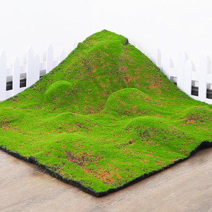 Gazon artificiel en polyester Angus Simulated Moss Landscape Turf 200cm+ pour décoration intérieure et extérieure et accessoires de photographie - Product Image 1