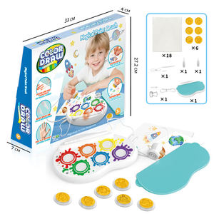 Jouet de dessin magique, art de l'estampage créatif, jouet éducatif pour enfants, ensemble de peinture coloré - Product Image 5