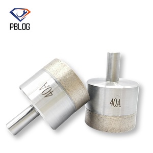 Fabrication de scie cloche à tige droite <span class=keywords><strong>foret</strong></span> <span class=keywords><strong>pour</strong></span> verre diamanté - Product Image 2