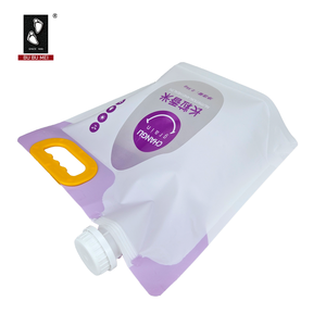 Bolsas de plástico transparente para envasado de sopa de cerveza de agua de alta barrera de calidad alimentaria con asa - Product Image 4