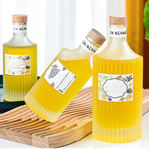 Trung Quốc Nhà sản xuất tùy chỉnh Frosted hình 50oz <span class=keywords><strong>750ml</strong></span> Tequila vuote chai thủy tinh bottiglie Vetro - Product Image 1