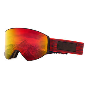 HUBO カスタム フレームレス スノーボード アイプロテクション アイウェア HDレンズ UV400 曇り止め スノースキーゴーグル メガネ対応 - Product Image 5