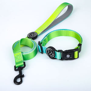Collar degradado de material de <span class=keywords><strong>nylon</strong></span> duradero grueso con sublimación al por mayor collar de perro mascota - Product Image 6