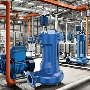 For Cast Iron Sewage <b>Pump</b> Amarex CN 50-125 Low Pressure OEM Wastewater Treatment Direct-coupled <b>Submersible</b> 15KW - Product Image 6