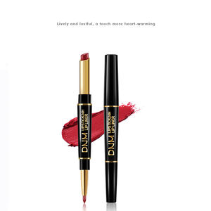Teinte durable anti-taches directe d'usine Sexy rouge à lèvres rouge à lèvres doublure mate rouge à lèvres à Double tête pour le maquillage des femmes - Product Image 1