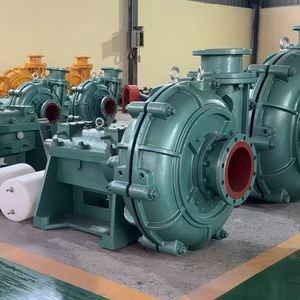 Pompe à boue horizontale en alliage à haute teneur en chrome pour l'exploitation minière, les eaux usées, l'industrie, alliage haute résistance à l'usure, sable fin, OEM - Product Image 1