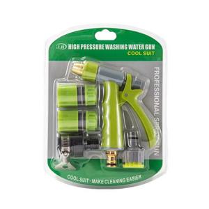 Hidrolavadora Eléctrica de Alta Presión de 5000 PSI y 350 Bares, >1500W, Acero Inoxidable y Plástico, Conector Rápido de 3/8, Bloqueo Automático de 1/4, Chorro Rojo para Auto - Product Image 1