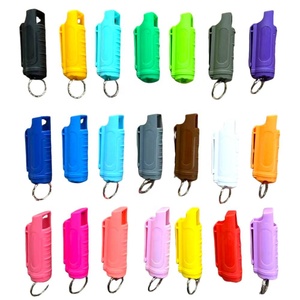 NOUVEAU Alarme personnelle sonore de sécurité violette en gros avec lampe torche, porte-clés et accessoires en alliage pour la défense personnelle des femmes - Product Image 4