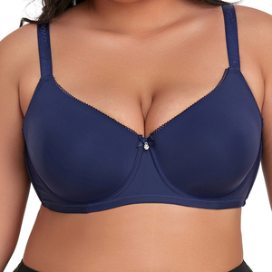 BINNYS bayanlar Soutien Grande Grande Taille dökün Femmes büyük fincan jöle artı boyutu kadınlar için tam kapsama balenli Push up sütyen - Product Image 1