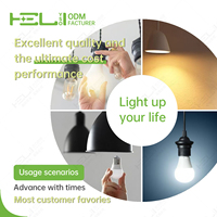 Bombillas LED de 3W 5W 7W 9W 12W 15W 18W 20W 22W 24W, B22 E27, Material de Aluminio PA+PC, Bombillas LED