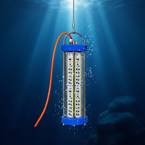 75Watts 1200W 800W <span class=keywords><strong>Poisson</strong></span> Vert Clair Flotteur Noir Pêcheur Profond Lumineux Sous L'eau Led Flood Lamp Pour La Pêche En Mer - Product Image 1
