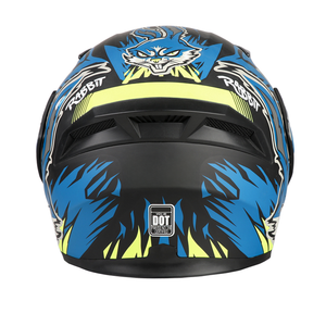 Hot bán chất lượng tùy chỉnh độc đáo đua Mũ bảo hiểm đầy đủ mặt bao gồm lật tốc độ cao Dot xe máy Mũ bảo hiểm - Product Image 4