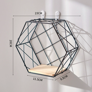 Étagère <span class=keywords><strong>murale</strong></span> Golden Home Étagères murales nordiques multifonctionnelles personnalisées et simples - Product Image 1