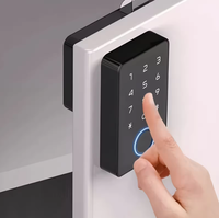 Serrure de meuble intelligente Tuya Bluetooth NFC RFID sans clé, serrure numérique pour tiroir, serrure à empreinte digitale et mot de passe
