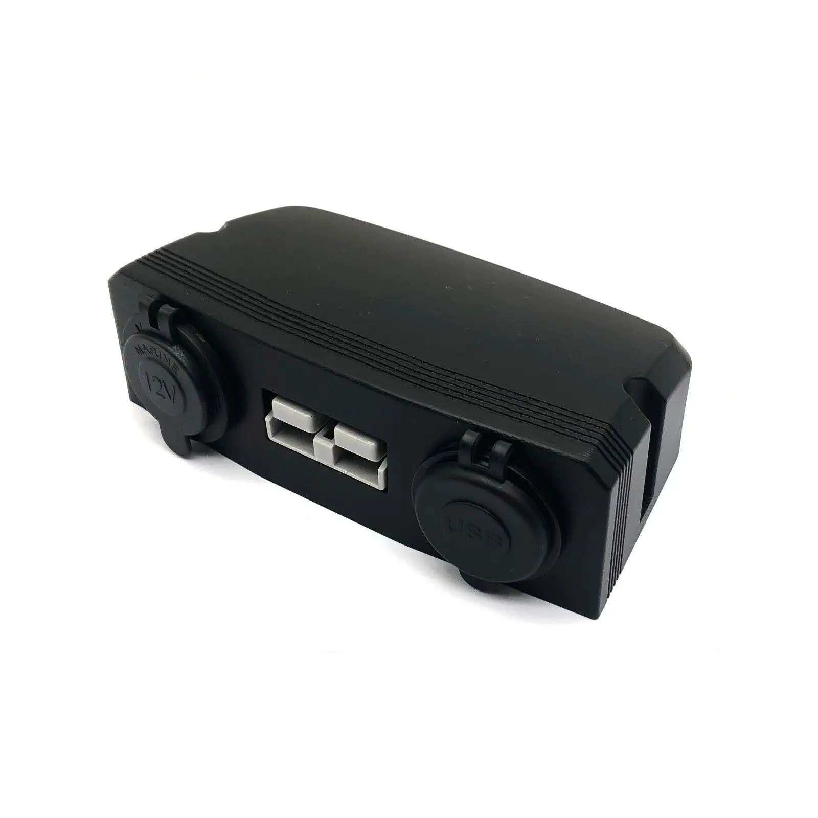 12V Dual USB Port Car Charger Socket Plug Cigarette Lighter Outlet For Auto Boat Waterproof Mobile Phone Charging adapter