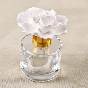 Wholesale Home Decoration Scented Aroma Plaster Air Freshener <strong>Ceramic</strong> Porcelain Flower Fragrance Essential Oil Reed <strong>Diffuser</strong> - Product Image 1
