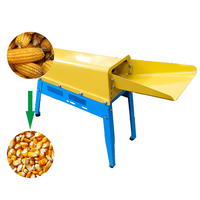 Machine à décortiquer le maïs électrique de qualité industrielle à haute productivité avec une capacité de 500 kg/h / Équipement de décorticage des céréales