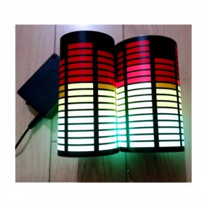 Las pegatinas acústicas para <span class=keywords><strong>coches</strong></span> EL se utilizan en los parabrisas de los <span class=keywords><strong>coches</strong></span>, detectando el ritmo de la música para abrir un viaje seguro y fresco. - Product Image 2