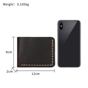 <span class=keywords><strong>Portafoglio</strong></span> in <span class=keywords><strong>vera</strong></span> <span class=keywords><strong>pelle</strong></span> da uomo in <span class=keywords><strong>vera</strong></span> <span class=keywords><strong>pelle</strong></span> stile Vintage Bifold breve fatto <span class=keywords><strong>a</strong></span> <span class=keywords><strong>mano</strong></span> pieno fiore - Product Image 2