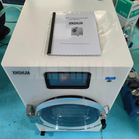 HFD-4 Klein Laboratorium Commerciële Industriële Vleeslyofilisator Mini Home Oogst Recht Vacuüm Voedsel Vriesdroger Voor Australië
