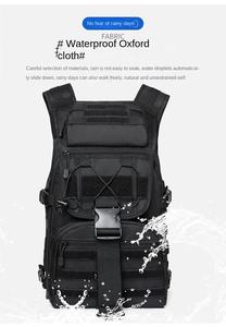 Sac à dos tactique X7 de 35 litres, mini sacs de randonnée résistants et imperméables, sacs à dos tactiques Oxford pour hommes et femmes - Product Image 5