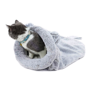 <span class=keywords><strong>Cama</strong></span> Cueva para Gatos Ecológica, Acogedora y Relajante, Extra Grande, con Cubierta Extraíble para Todas las Estaciones - Product Image 2