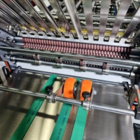 Machine à plier le papier entièrement automatique 480 mm A2 A3 A4 8 navettes 6 navettes pliage croisé pour dépliants brochures livrets manuels