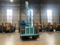 Foreuse hydraulique portable diesel KC1000 pour puits d'eau avec modes boue/air/mousse, profondeur max. 1000 m, diamètre de forage 140-400 mm
