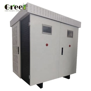 เครื่องแปลงไฟฟ้ากระแสสลับแบบไฮบริด 100 กิโลวัตต์ พร้อมเทคโนโลยีติดตามเส้นโค้งกำลังของเครื่องกำเนิดไฟฟ้า และระบบสำรองไฟคู่สำหรับระบบกังหันลม - Product Image 3