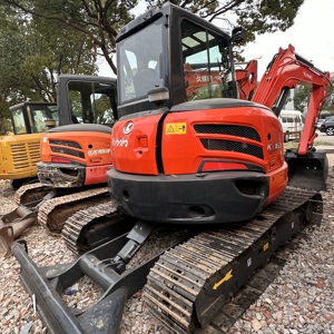 Excavatrice Kubota KX163 d'occasion, à zéro balayage de queue, avec flèche pivotante, en bon état, à prix abordable, à vendre - Product Image 1