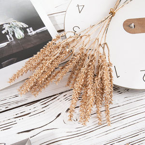 Fleurs de Simulation en argent doré artificiel de haute qualité pour la maison nouvel an <span class=keywords><strong>d</strong></span>écor de noël qualité fausse remise des diplômes fête des mères - Product Image 6