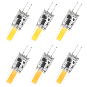 <span class=keywords><strong>G4</strong></span> <span class=keywords><strong>LED</strong></span> COB Lampe en silicone haute luminosité 3W 3000K 6000K Blanc chaud AC DC 12V Lustre en cristal certifié FCC - Product Image 4