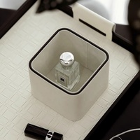 Trousse de Maquillage Coréenne en Cuir PU Écologique Grande Capacité Multifonctionnelle, Boîte de Rangement de Bureau, Porte-Stylos, Rangement Brillant pour Rouge à Lèvres et Accessoires