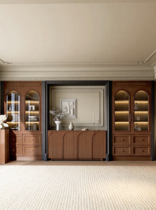 Elegante Libreria Moderna in Legno con Design Modulare, Caratteristiche Ecologiche e Salvaspazio per un Soggiorno Accogliente - Product Image 2