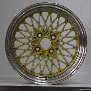 Rines Jy de 15 y 17 Pulgadas para Automóvil de Pasajeros, JDM 5x112 5x114.3, Rines de Aleación de Aluminio con Acabado Dorado para <span class=keywords><strong>Jaguar</strong></span> - Product Image 4