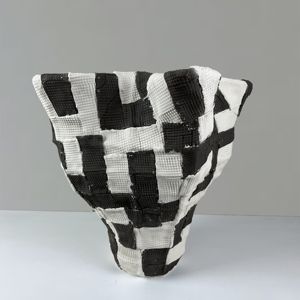 Jarrón de Porcelana de Estilo Nórdico Moderno, Jarrón de Mesa, Decoración para el Hogar, Bodas, Jarrón Grande Irregular, Jarrón Grande de Porcelana para Interiores - Product Image 5