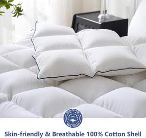 OCS 5 Stars Hotel Collection Alta calidad Precio barato Blanco 100-500gsm Poliéster Cama Edredón con certificado OEKO - Product Image 4