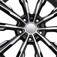 Vente chaude usine – Jantes en alliage noir brillant AL 20 pouces 5x120 à prix réduit pour voitures de tourisme, ajustement précis pour les modèles BMW populaires