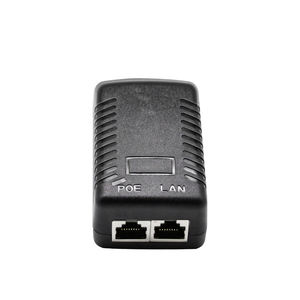 24V 1A No estándar Rj45 POE Power Over Ethernet <span class=keywords><strong>Megabit</strong></span> 10/100Mbps Interruptor de red con EE. UU. Reino Unido Enchufe DE LA UE Inyector POE - Product Image 3