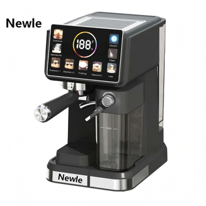 Macchina da Caffè Elettrica Programmabile in Plastica 1350W, Serbatoio Acqua 1.5L, Serbatoio Latte 500ML, 19 Bar, Semi-Automatica per Uso Domestico e Alberghiero, ROHS - Product Image 4