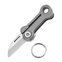 Populaire 5cr13 Stalen Bot Vorm Survival Opvouwbare Zak Mini Mes Camping Outdoor Fruitmes