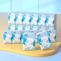 Mouchoir de poche Lampure de qualité supérieure bon prix impression personnalisée mouchoir papier gaufré sur tous les côtés mini serviette jetable