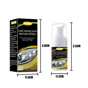 Restaurateur de phares automobiles Renouvellement de phares de voiture Agent de réparation de phares de voiture Liquide de remise à neuf Spray liquide - Product Image 3