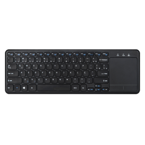 Teclado Inalámbrico Personalizado en Español, Clavier Francés, 2.4g, Teclado Inalámbrico con Letras Grandes y Panel Táctil - Product Image 1