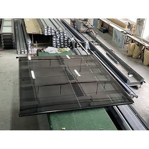 <span class=keywords><strong>Porte</strong></span> <span class=keywords><strong>de</strong></span> <span class=keywords><strong>Garage</strong></span> en verre trempé, Design moderne, coupe automatique en aluminium, sans cadre, à vendre - Product Image 6